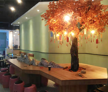 天河區(qū)餐廳裝修完工實(shí)景圖來啦！